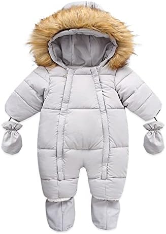 MMKNLRM Roupa de neve de neve para meninos de neve para meninas infantis de casaco com capuz Use casaco