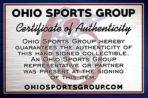 Craig Fada Ohio State Buckeyes 8-1 8x10 Foto autografada - autêntico certificado