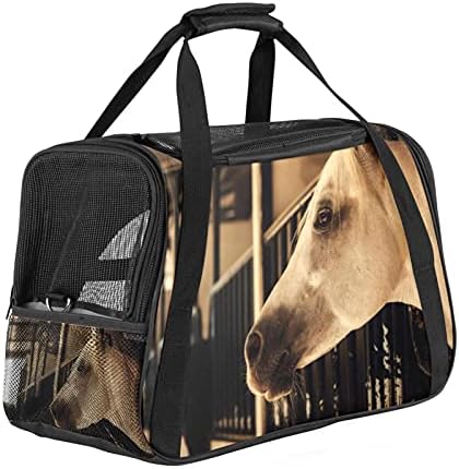 Horse on Nature Pet Bag Transportador de cães transportadora de animais de estimação para pequenos gatos médios