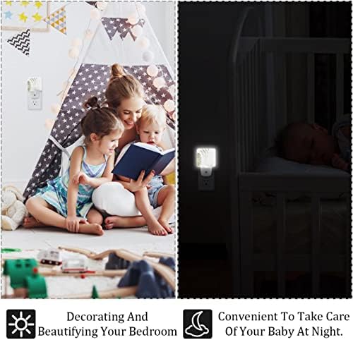 Zen Ston LED Night Light, Kids Nightlights for Bedroom Plug in Wall Night Lamp Brilho ajustável