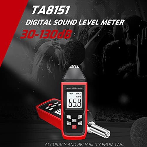 Walnuta Digital Professional Sound Level Medidor Testador de ruído Detector de som Decibel Monitor Instrumento