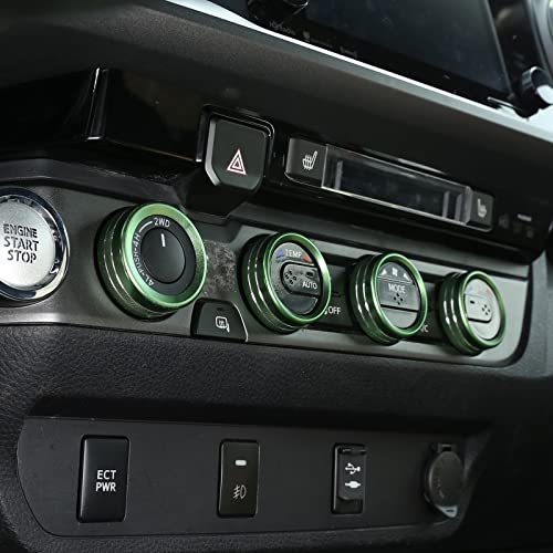Llkuang para Toyota Tacoma Air Conditioner Switch Botão CD Botão para Toyota Tacoma -2020
