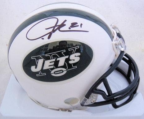Ladainian Tomlinson assinou o New York Jets Mini Helmet Tristar GTSM - Mini capacetes da NFL autografados
