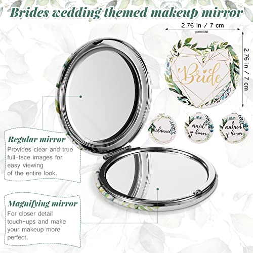 24 peças Bride Bridesmaid Proposta Presentes de maquiagem de maquiagem de casamento O conjunto de presentes
