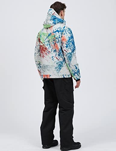 Jaqueta de esqui e calças de terno masculino masculino Yeefine