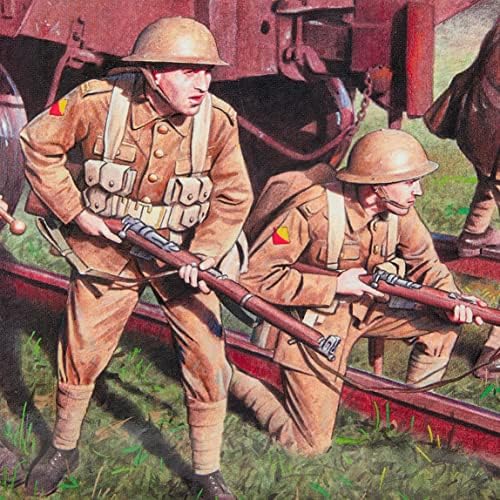 ICM Models British Infantry 1917-1918 Kit de construção