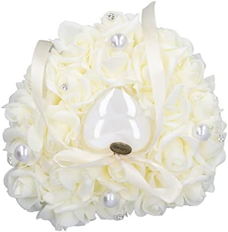 Caixa de jóias de casamento romântica, caixa de casamento de cetim de alta qualidade Fade Resistance Stylish for