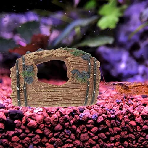 Decoração de casa de casa IPETBOOM Decorações de aquário quebrado: 3pcs Pequenos peixes escondidos ornamentos
