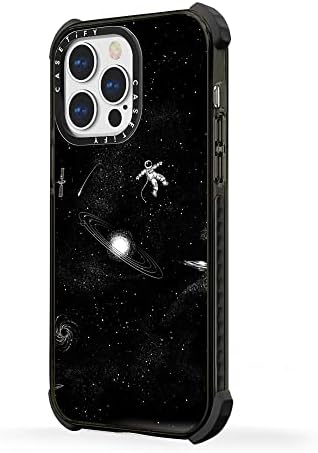 Casetify Ultra Impact Caso para iPhone 13 Pro Max Compatível com MagSafe - Gravity 3.0 - Black claro