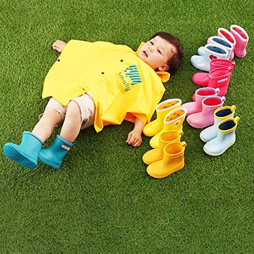 Baby Kids Fácil em Botas de Sapatos de Rain para Criança Pequena Criança Curta Boots de Rain