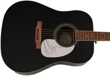 Adam Clayton assinou autógrafo em tamanho grande Gibson Epiphone Guitar Guitar w/ James Spence Autenticação