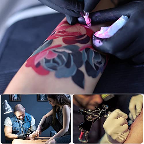 Tattoo Practice Skin and Tattoo Transfer Paper - Yugui 40pcs Kit 15pcs Tattoo Soft Skin Practice