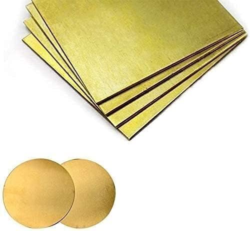 Sogudio Plate Brass Metal Capper Foil Cheel de cobre Metal Brass Cu Metal Placa de folha Placa de folha Superfície