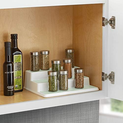 Copco Basics Basics Spice Pantry Cabinet Organizer, 10 polegadas, pistache