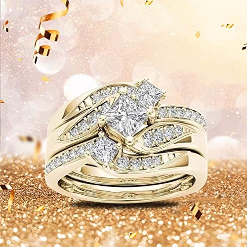 Ringos de flores de resina para mulheres prateado ouro promessa delicada design nó conjunta de diamante anel