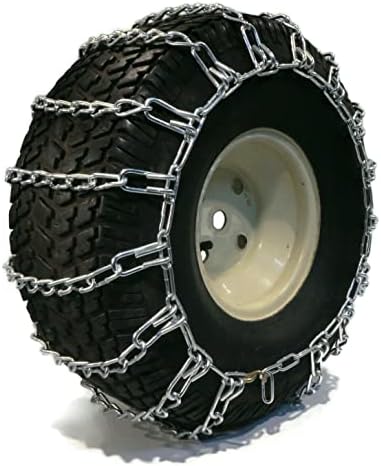 A ROP SHOP | Par de 2 cadeias de pneus de ligação 20x9x8, 21x7x10 para utilitário lado a lado, UTV, SXS