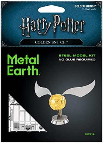 Fascinations Metal Earth Harry Potter Snitch 3D Model Model Model Kit