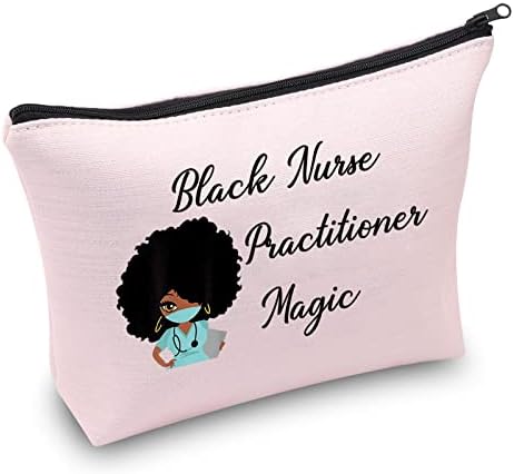 Vamsii Black Nurse Practionário Presente Black Nurse Practionário Magic Makeup Bag NP Presentes de