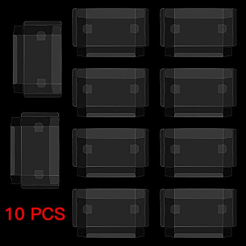Caso de protetores de caixa transparente de higoplay para ps2 xbox wiiu gamecube gc dvd game case, qualidade