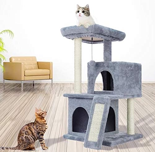 Gatos twdyc escalando gatos de cavalete de gatos de mobília de mobiliário de mobília de pular