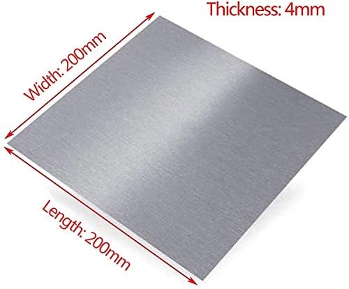 Folha de cobre de metal xunkuaenxuan 6061 folha de metal de alumínio fácil de polir, para artesanato