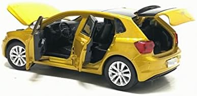 Modelo de carro em escala para polo diecast liga miniature model car metal veículo presente 1:32 proporção