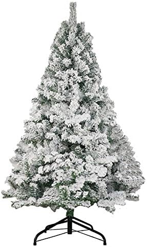 5ft premium neve branca/unidade de natal na árvore de natal, decoração artificial de férias de árvore