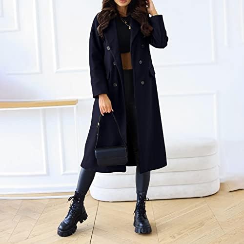 Cokuera Womens Classy Trendy Long Trench Jasth