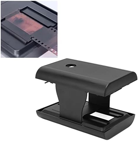 Scanner de slides de filme Scã de slides Scã ABS Black Film Slide Scanner Film para JPEG Converte slides
