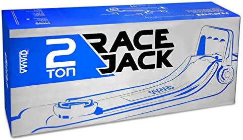 Vivivid 2 Ton Racing Jack - Jack de piso hidráulico de aço de baixo perfil