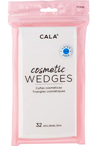 CALA 32 PCS As cunhas de maquiagem esponjas não resistentes ao óleo de látex para todos os tipos de