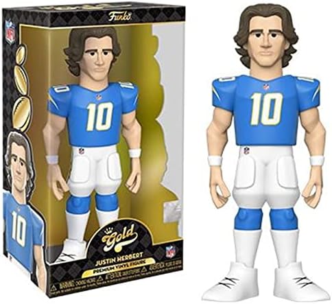 Funko Gold 12 NFL: Chargers- Justin Herbert