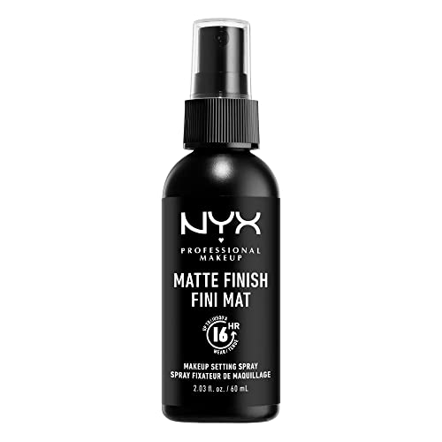 NYX Professional Makeup Configuração de spray - acabamento fosco, fórmula vegana duradoura