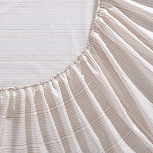 Kenneth Cole New York - Conjunto de lençóis, conjunto de roupas de cama de algodão, nítido e respirável