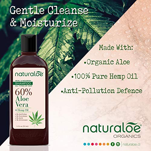 Naturaloe - Aloe vera + óleo de cânhamo