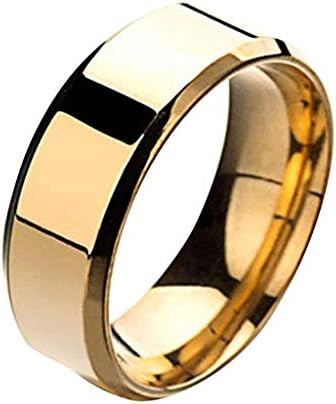 Jushye_earrings/anel/colar/pulseira anéis de aço inoxidável, moda jushye simples amantes unissex