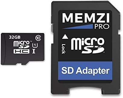 MEMZI PRO 32GB 90MB/S CLASSE 10 Micro SDHC CARTÃO DE MEMÓRIA COM ADAPTADOR DO SD PARA APEMAN C860/C760/C660/C580/C570/C560
