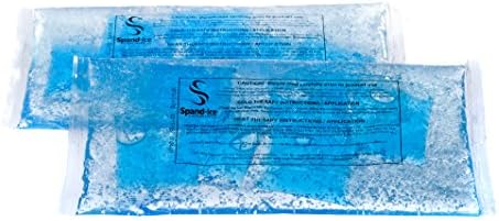 Gel reutilizável com spand -gel pacote frio - terapia de gelo e calor patenteado e duradouro - para dor,