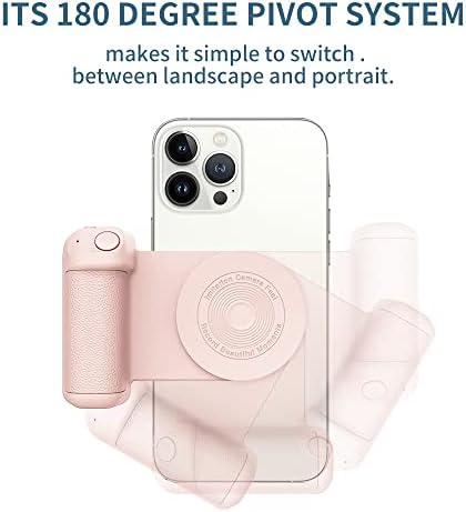 Selfie Stick, Selfie Stick para iPhone, 360 ° Rotação Telefone Tripé, tripé de Selfie Stick com carregador