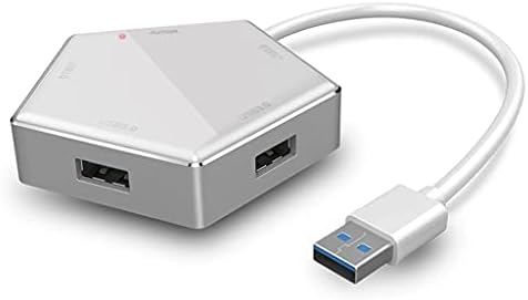 WJCCY USB HUB ， Four USB 3.0 Hub com Micro Externo Power Hole High Speed ​​Four Port Splitter