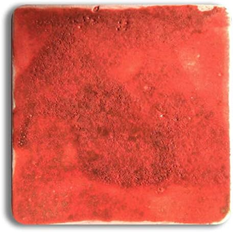 Amaranth Red P032STR - EFFET GLAZE Satin Semi -transparente para barro de barrote de cerâmica de
