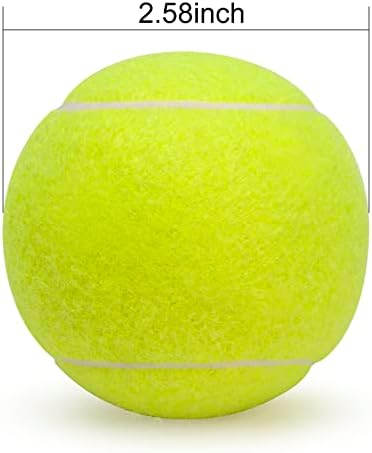Bolas de tênis do Sunezlgo 4 Pack, Bolas de tênis de treinamento de pressão avançada, bolas de tênis, bolas