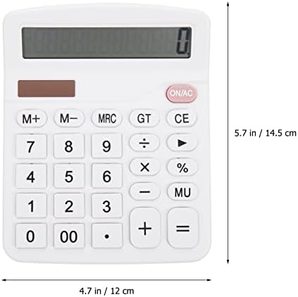 Calculadora Básica de Tofficu 12 Digits Calculadora de Desktop com LCD Exibir calculadora de