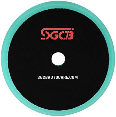 SGCB CAR Polishing Foam Disc Pad, chanfrar o gancho de disco de esponja de acabamento e loop back