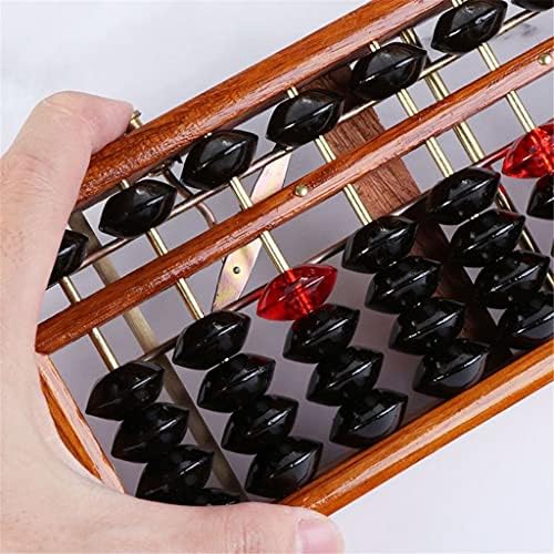 Doubao 17 dígitos Wooden Standard Abacus Calculadora Chinesa Contagem da Ferramenta de Aprendizagem Matemática