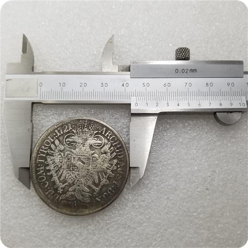 Avcity Antique Handicraft Austrian Coin 1721 Coin comemorativa 1830