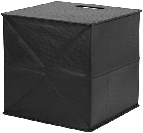 Lixeira de armazenamento de cubo dobrável HofferRuffer, cesta de lixeira de cubo 12'x12 '