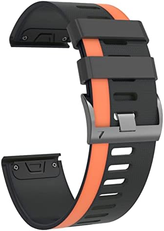 DJDLFA 22 26mm Silicone Watch Band Strap for Garmin Fenix ​​epix 7x 7 5x 5 6x 6Pro 945 Smart Watch