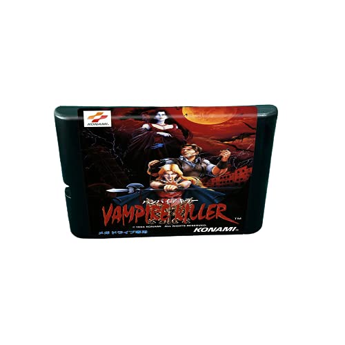 Aditi Vampire Killer - cartucho de jogos de 16 bits para megadrive Console