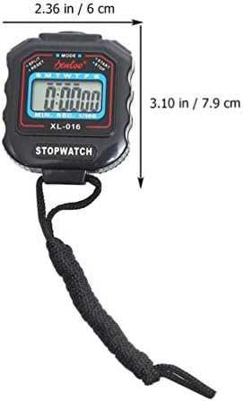 Besportble Digital Stopwatch Timer Large Exibir Timer de parada resistente à poeira à prova d'água para fitness